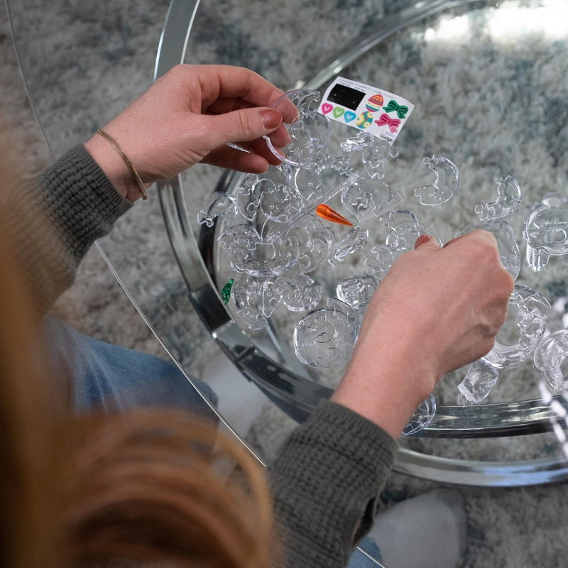 BePuzzled, Peanuts Snoopy Surf Original 3D Crystal Puzzle, Based on Characters from the Beloved Peanuts Comic Strip, Puzzlers Ages 12 and Up - Image 4